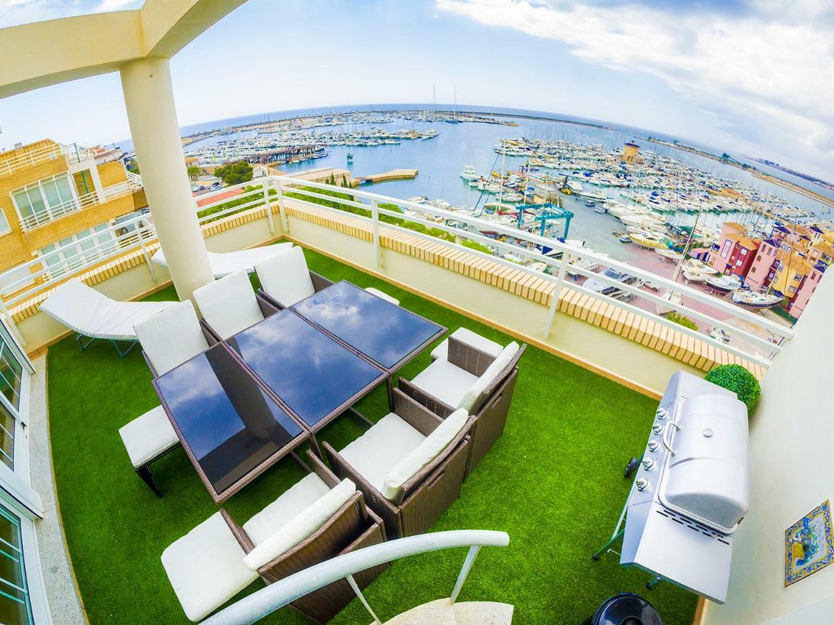 Torrevieja Experience Atico 1ª Lineaアパートメント エクステリア 写真